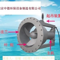 QJB-W潜水回流泵安装现场及装配示意图；污泥回流泵使用范围