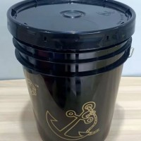 常州阳明塑料供应20升黑色避光美式塑料包装桶润滑脂黑色美式桶