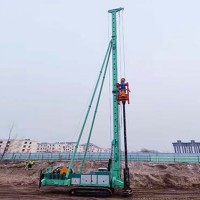 黑龙江产业互联网FG桩机|鼎峰工程机械制造18米长螺旋钻机