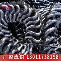 中工生产陕西矿用40T连接环 抗拉伸强度高开口式接链环