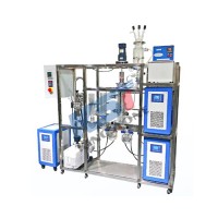 玻璃分子蒸馏装置的安装及操作
