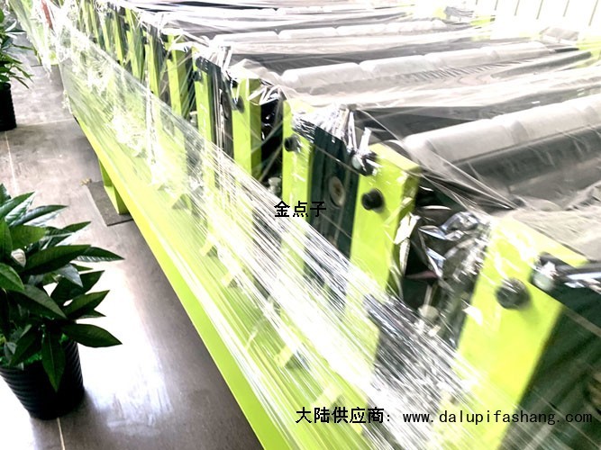 沧州红旗压瓦机设备有限公司四川省达州市宣汉县☎13831729788彩瓦复合板机