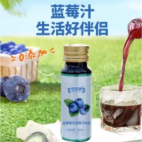 蓝莓原浆蓝莓汁饮品源头工厂OEM代加工 各种饮品加工定制