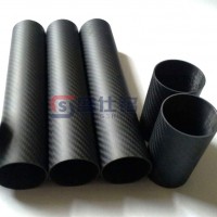碳纤维管材 多种规格 强度好 耐腐蚀碳纤维管