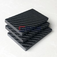 3K碳纤维板 2.5mm厚 碳纤维板加工定制 CNC雕刻 
