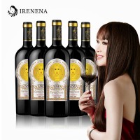 温碧霞IRENENA红酒品牌，进口葡萄酒佳酿干红750ml