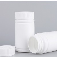 明洁药用塑料瓶PE聚乙烯材质 白色圆身瓶